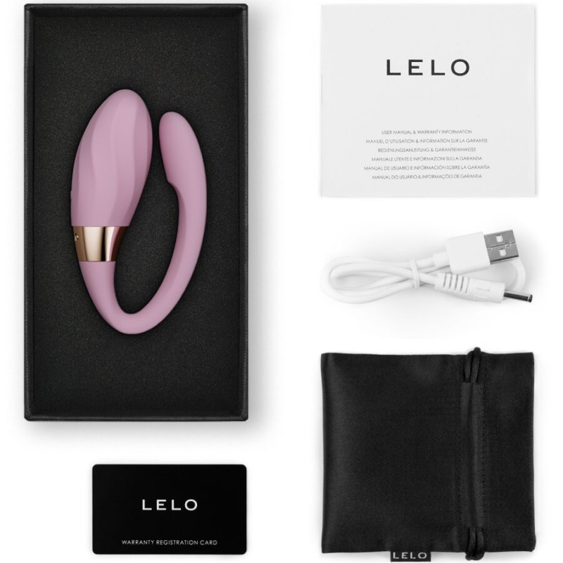 Lelo Tiani Twist Vibrador para Parejas Rosa