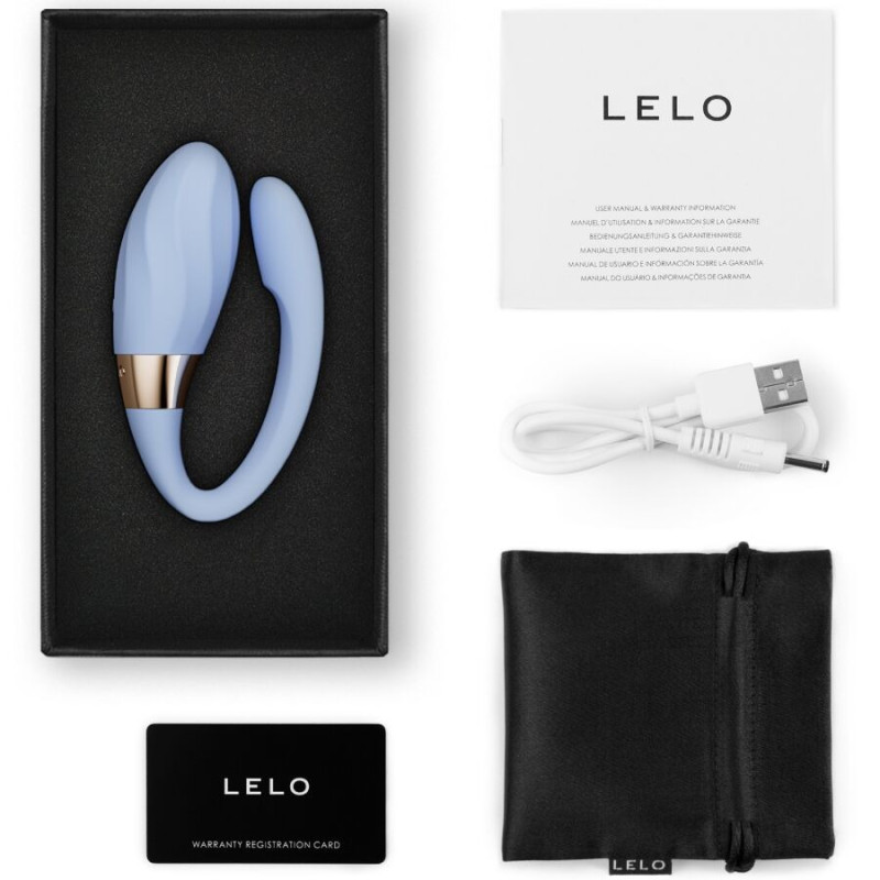 Lelo Tiani Twist Vibrador para Parejas Azul