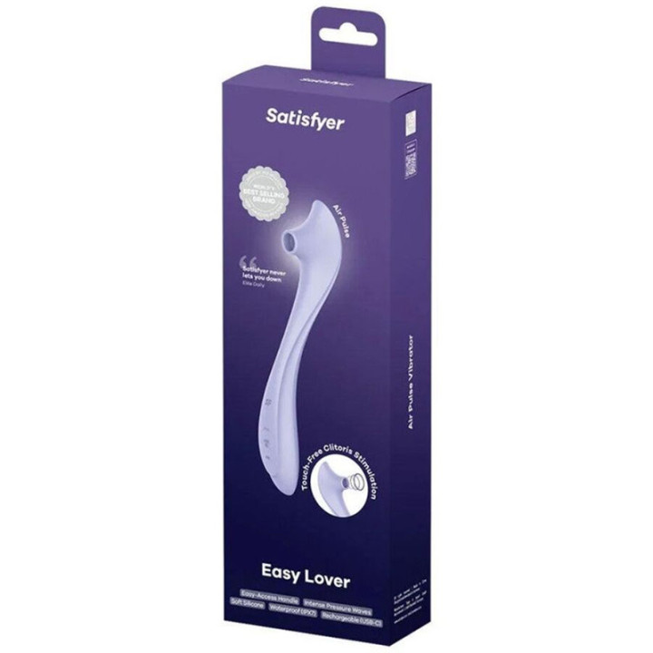 Satisfyer Easy Lover Stimulateur Clitoridien et Vibromasseur