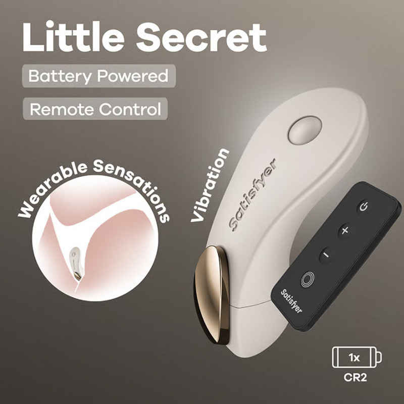 Satisfyer Little Secret Vibromasseur pour culotte