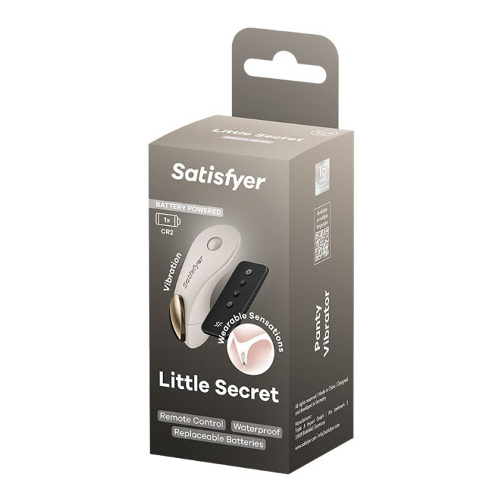 Satisfyer Little Secret Vibromasseur pour culotte