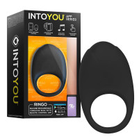 Ringo Anneau vibrant avec appli noir