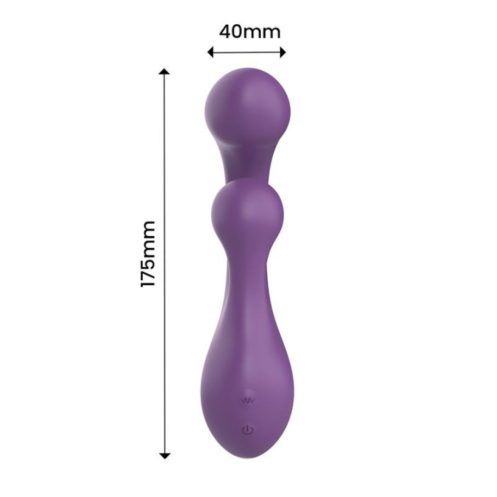 Rolyx Vibromasseur avancé avec boule rotative à 360°