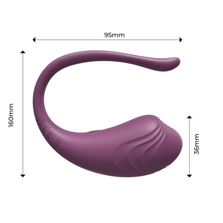 Luvia Œuf vibrant violet