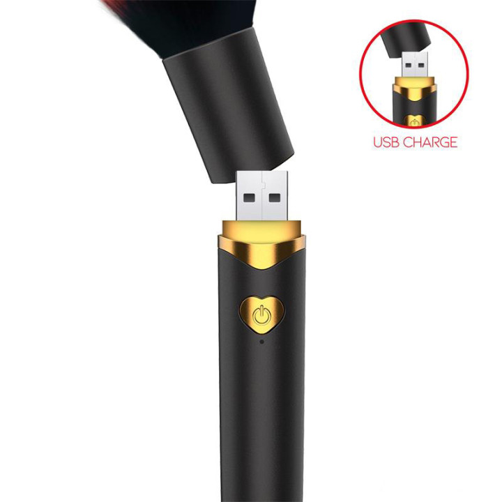 Secret Noir Stimulateur pinceau de maquillage noir