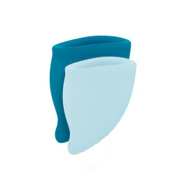 Fun Cup Explore Kit menstruel turquoise
