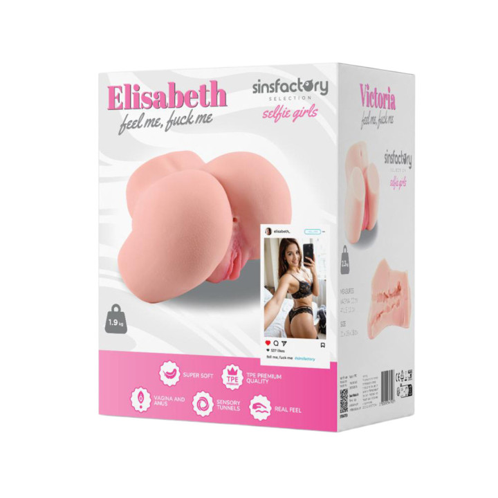 Elisabeth Masturbateur vaginal et anal au toucher réaliste