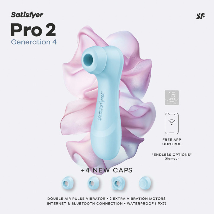 Satisfyer Pro 2 4e génération Turquoise
