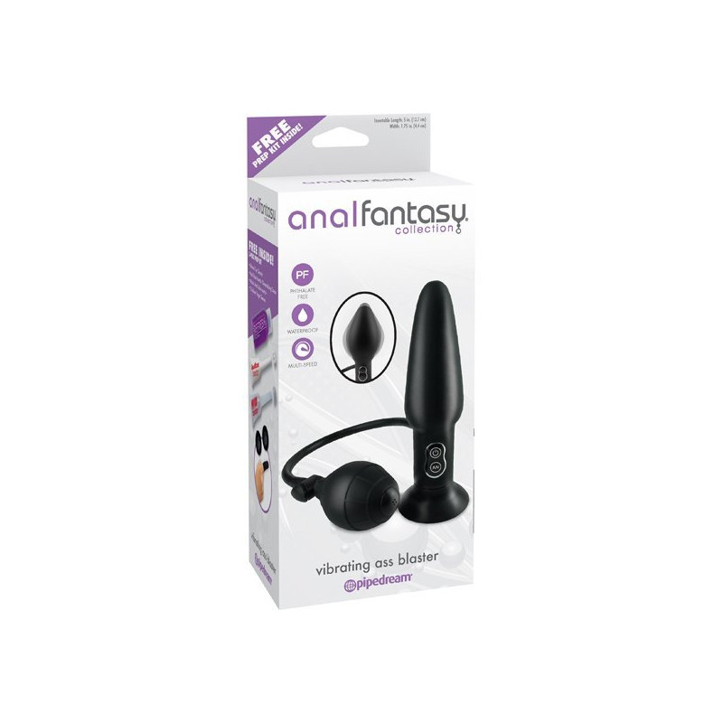 Plug Gonflable Vibromasseur Anal Fantasy