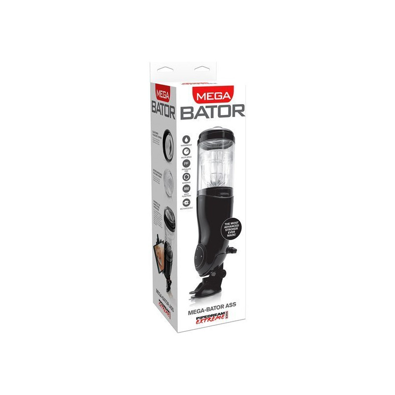 PDX Mega Bator Usb Masturbateur Masculin Anus Noir