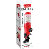 PDX Mega Bator Usb Masturbateur Masculin Bouche Rouge