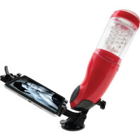PDX Mega Bator Usb Masturbateur Masculin Bouche Rouge