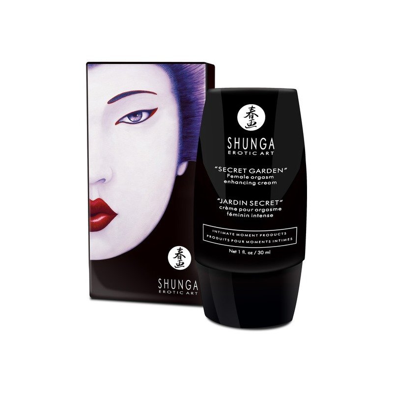 Shunga Crème Orgasme Féminin Intense Jardin Secret