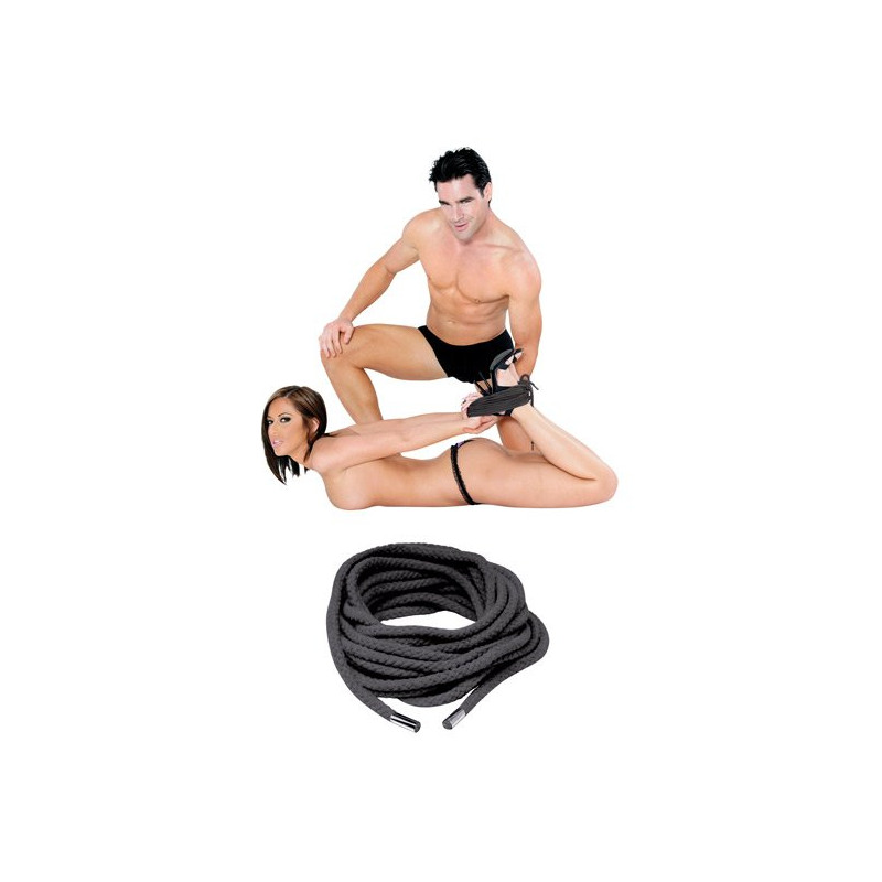 Corde en Soie Japonaise Noire
