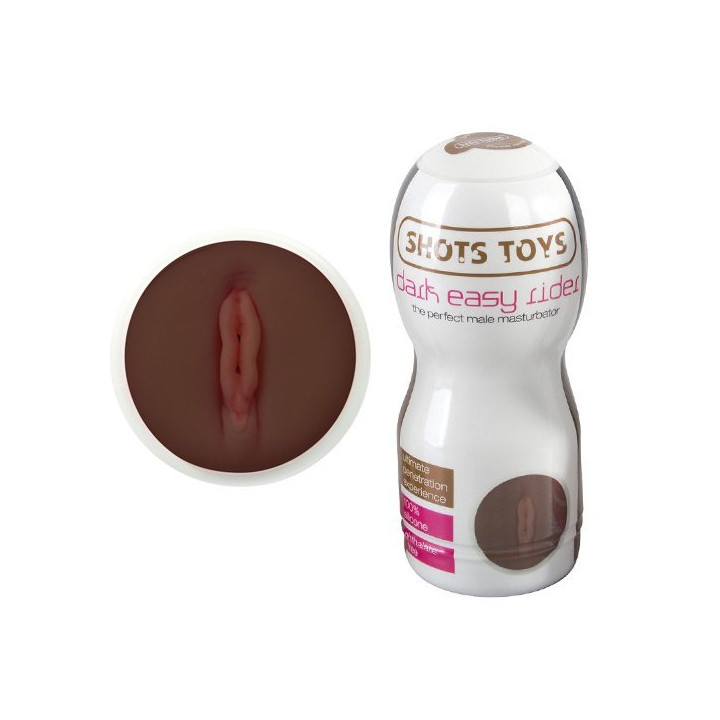 Masturbador Masculino Forma Vagina Negra