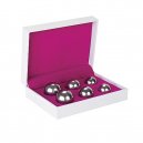 Ensemble de 6 chinois boules de différents poids l'argent Ben Wa Balls
