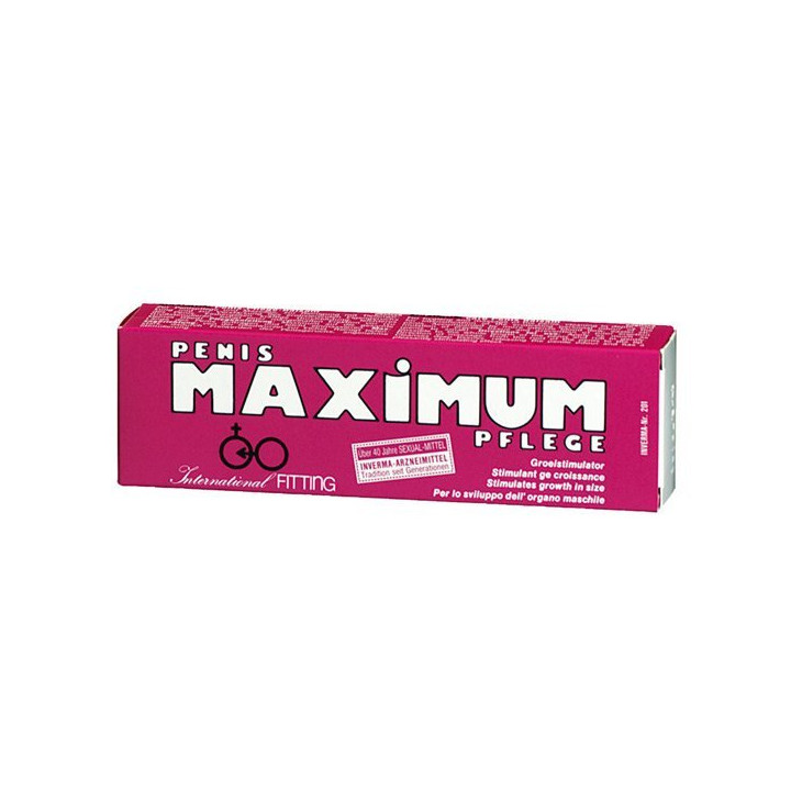 Crème Stimulante pour Pénis Maximum Pflege