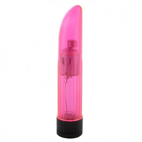 Vibrador Dedo Dama Transparente Rosa