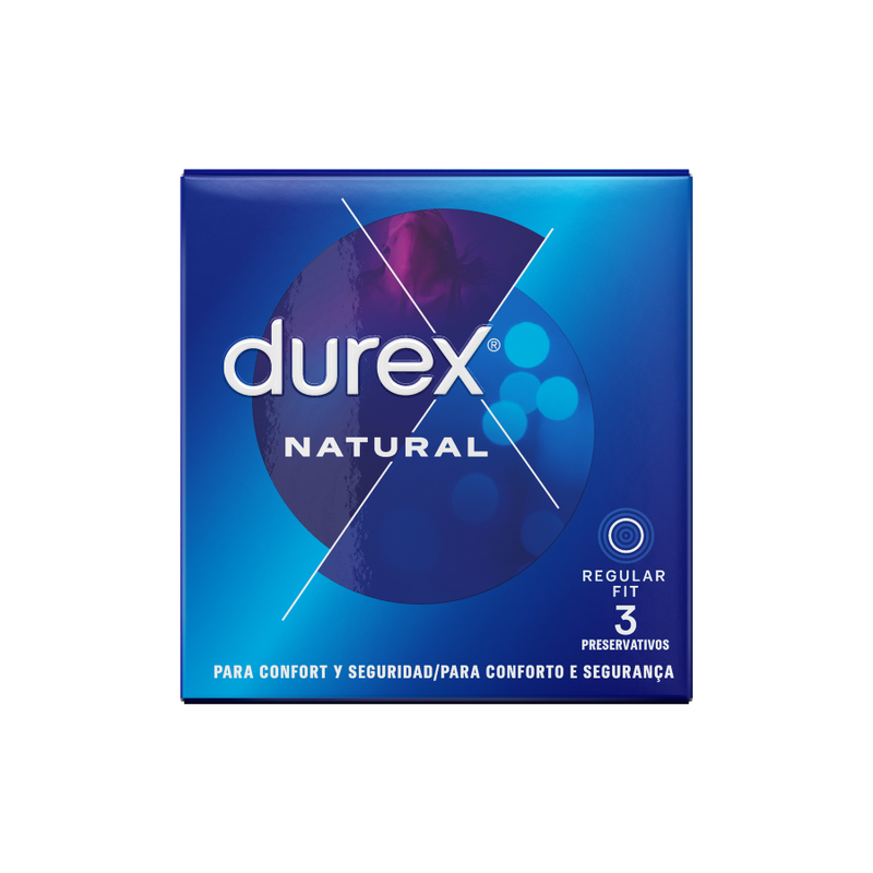 Durex Naturel Confort 3 Uts