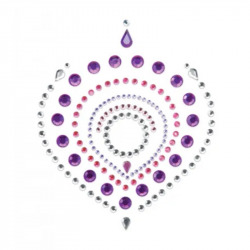 Adhésif bijoux Flamboyant violet rose
