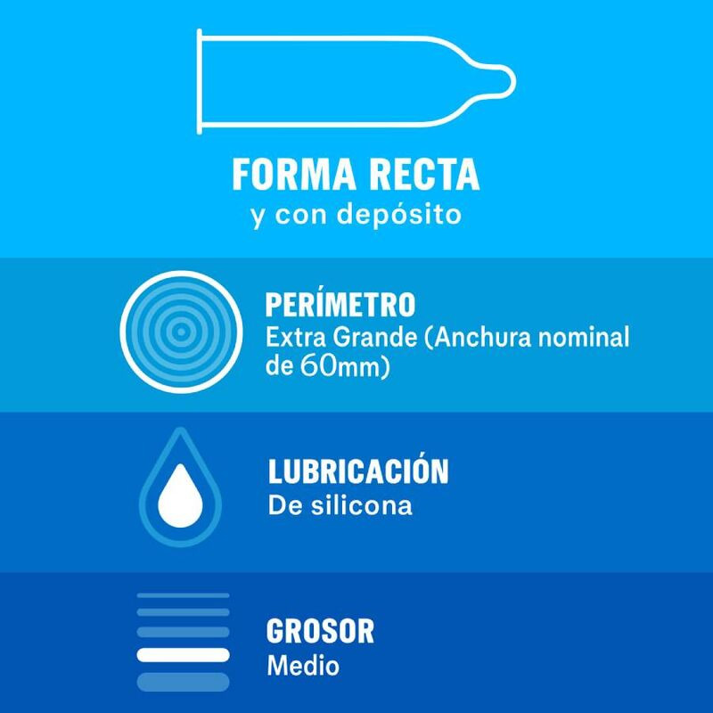 Durex XL Préservatifs 12 Uts