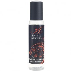 Saveur de lubrifiant fraise Extase Sensuel de voyage