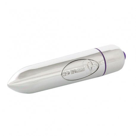 Argent de vibrateur bullet RO-80 mm
