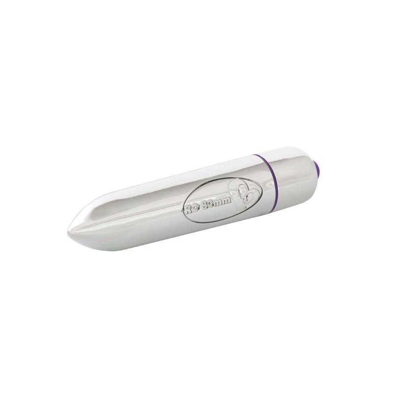 Argent de vibrateur bullet RO-80 mm