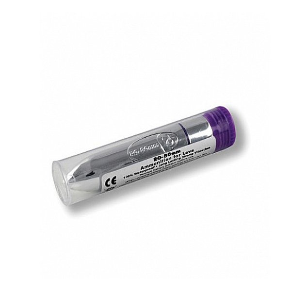 Argent de vibrateur bullet RO-80 mm