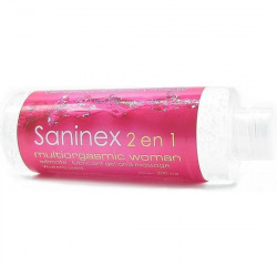 Lubrifiant femme multi orgasmique Saninex 120 ml.