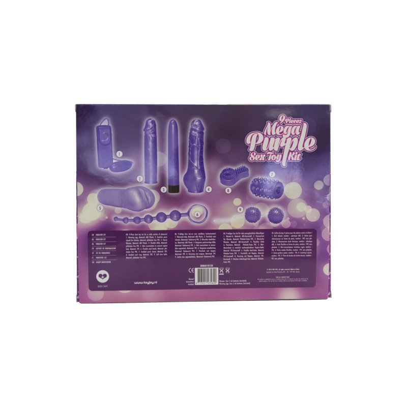 Mega Purple Sex Toy Kit