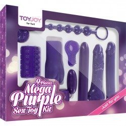 Kit de jouet de sexe Mega violet