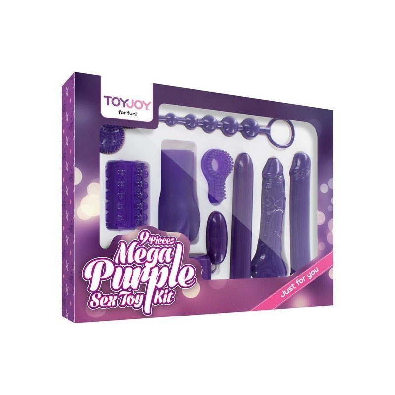 Mega Purple Sex Toy Kit