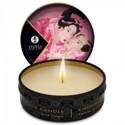 Bougie Shunga Pétales de Rose