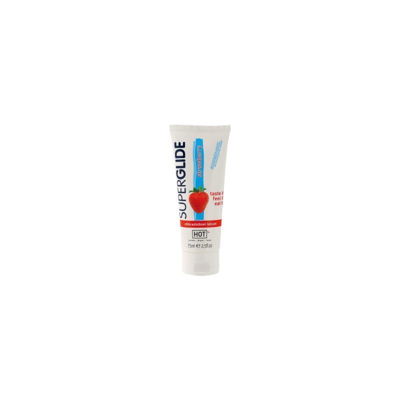 Hot Superglide Lubricante Comestible Fresa