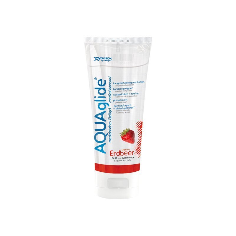 Aquaglide Lubricante Sabor Fresa 100 ml