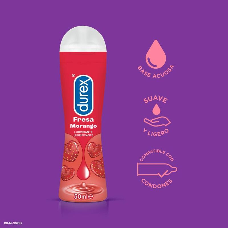 Durex play fresa morango 50 ml