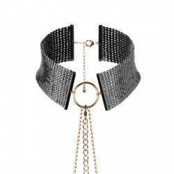 Desir Metallique Collar Metálico Malla Negro