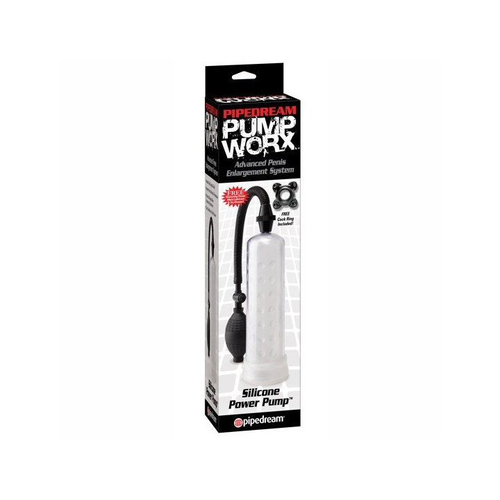 Pump Worx Bomba de Silicona Transparente