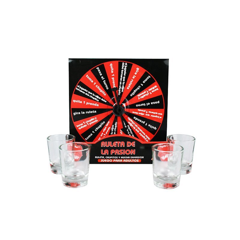 Juego Chupitos Ruleta de la Pasión