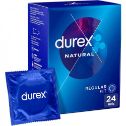 Preservativos Durex Natural Plus 24 Uds