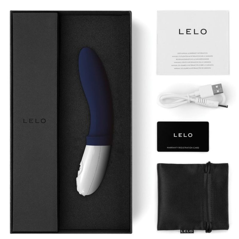 Lelo Hombre Billy Vibrador Azul Oscuro