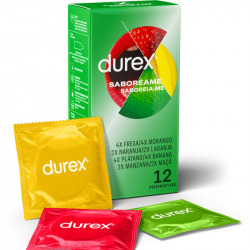 Préservatifs Durex Pleasurefruits 12 Uts.