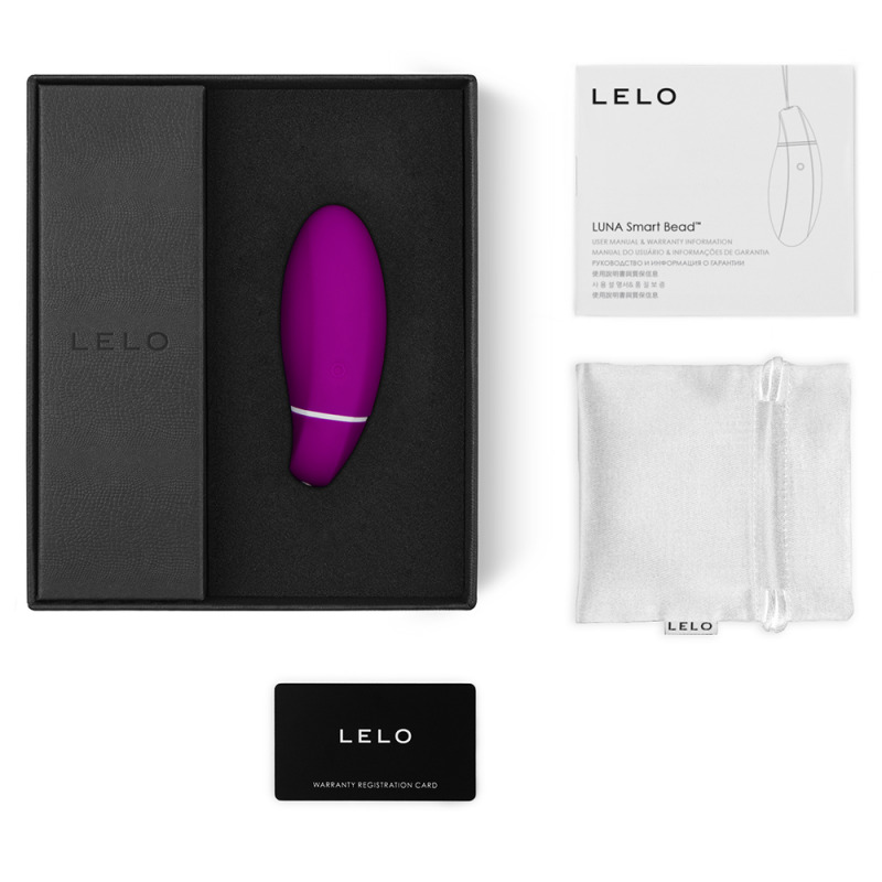 Huevo vibrador Lelo Luna Smart Bead Rosa Fucsia