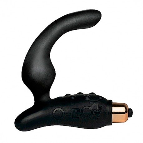 Vibrador O Boy 7 Velocidades Masajeador del Punto P Masculino Negro