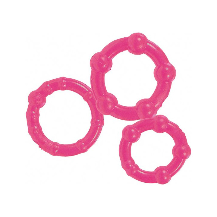 Set Trois Anneaux Pénis Lilas