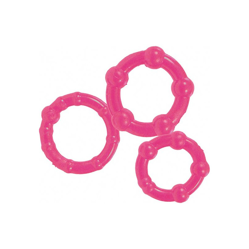 Set Trois Anneaux Pénis Lilas