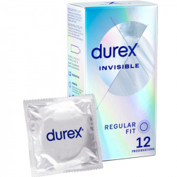 Durex Invisible Extra Fin 12 Unités