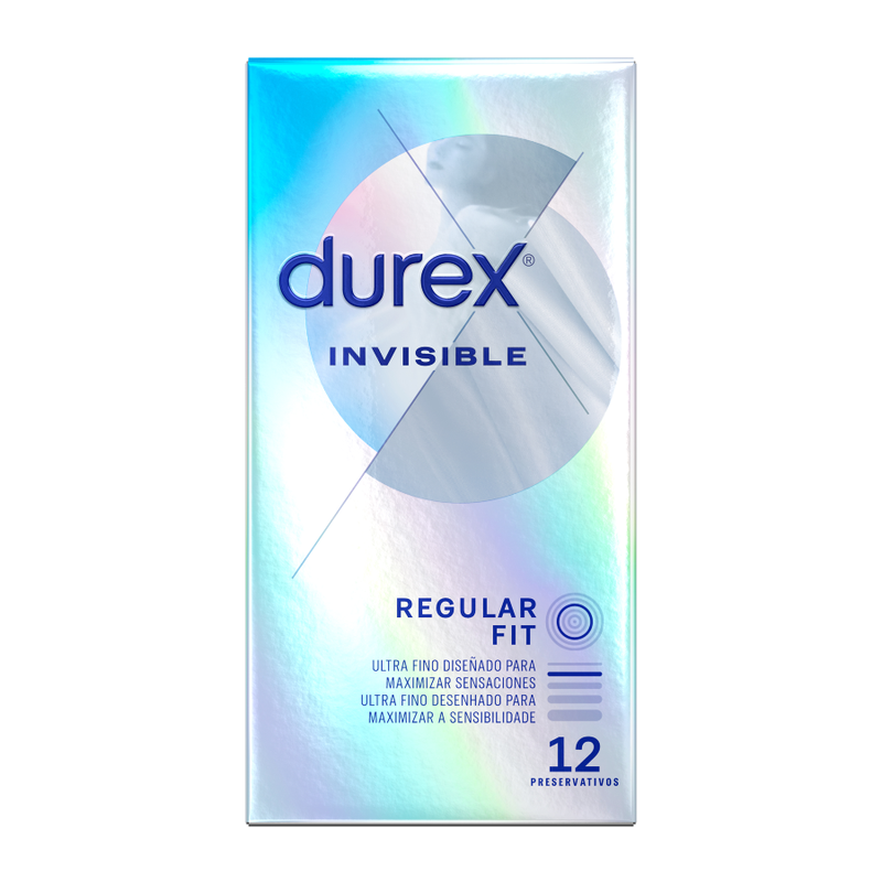 Durex Invisible Extra Fino 12 Uds