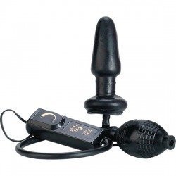 Plug Gonflable avec Vibromasseur Noir